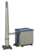 44-0195B Bachmann Scenecraft GSM-r Telecom Cabin and Monopole